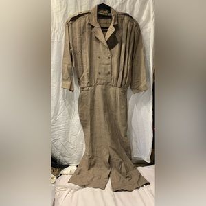 Red Outback Tweed Dress